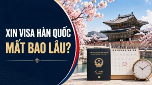 xin visa Hàn Quốc mất bao lâu