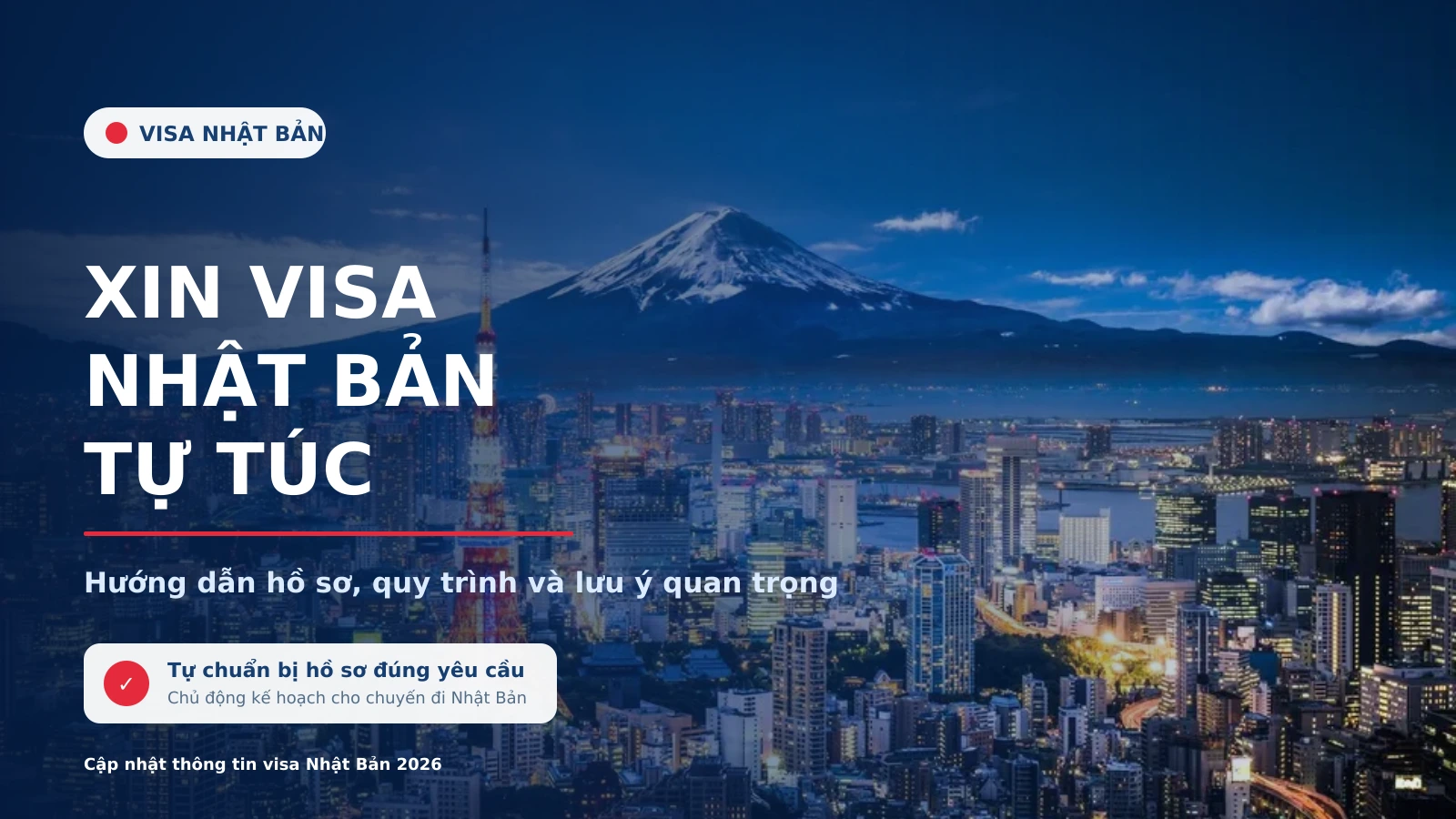 xin visa nhật bản tự túc