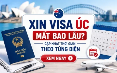Xin visa Úc mất bao lâu