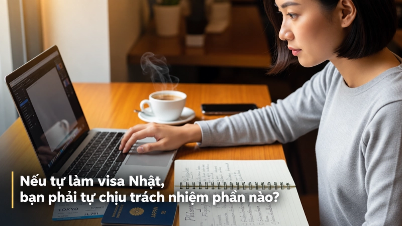 Nếu tự làm visa Nhật, bạn phải tự chịu trách nhiệm phần nào?
