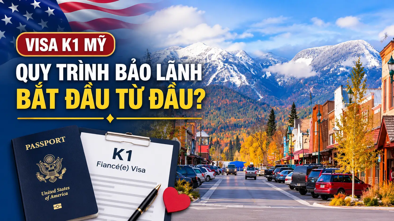 Quy trình bảo lãnh Visa K1 bắt đầu như thế nào?