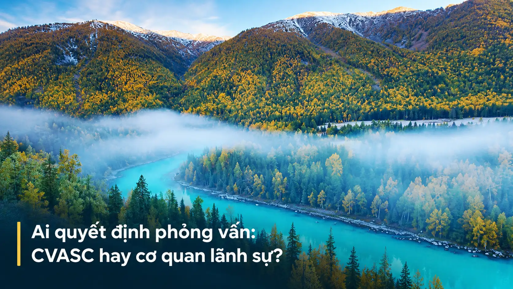 Ai quyết định phỏng vấn: CVASC hay cơ quan lãnh sự?