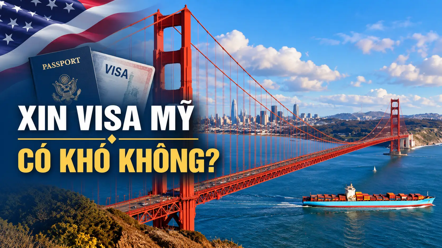 Xin Visa Mỹ có khó không?