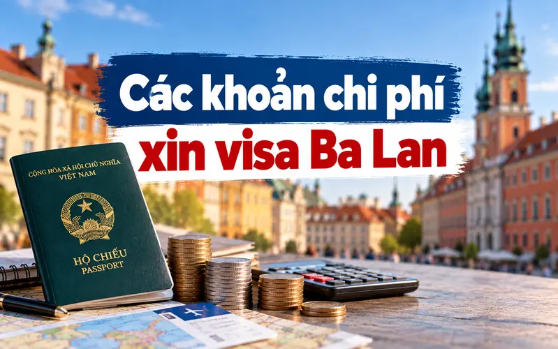 Các khoản chi phí xin visa Ba Lan