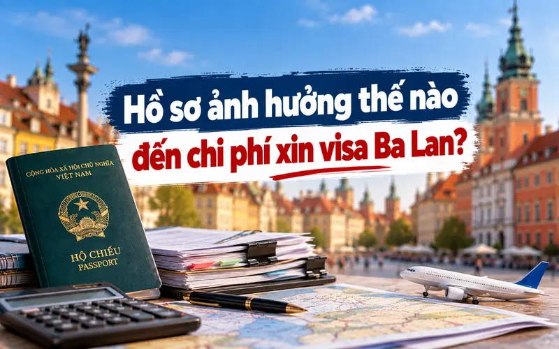 Tìm hiểu hồ sơ ảnh hưởng thế nào đến chi phí xin visa Ba Lan