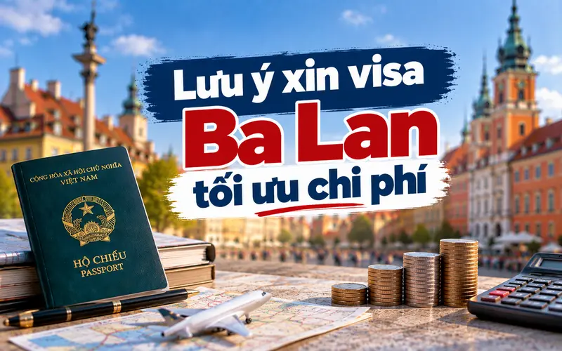 Lưu ý giúp tối ưu chi phí xin visa Ba Lan