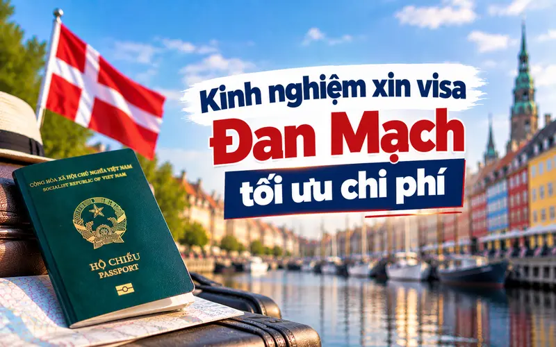 Kinh nghiệm xin visa Đan Mạch giúp tối ưu chi phí