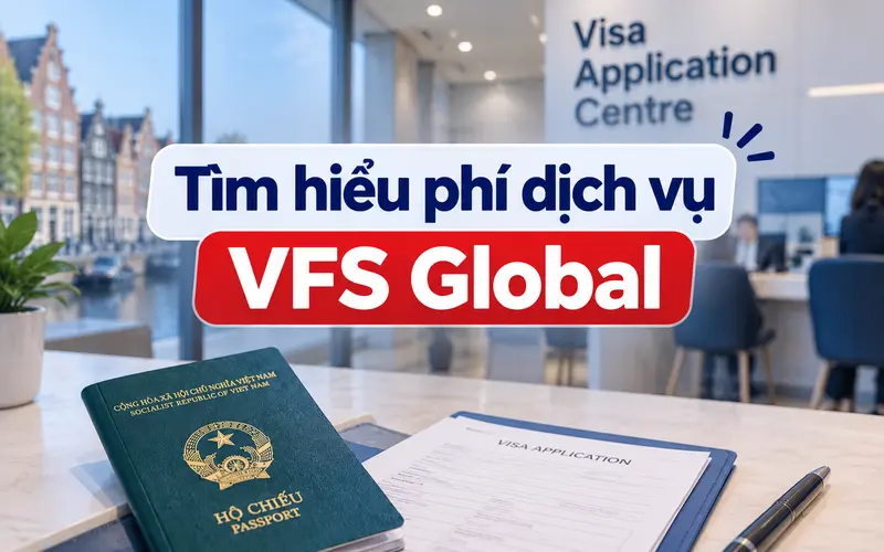 Cập nhật phí dịch vụ VFS Global