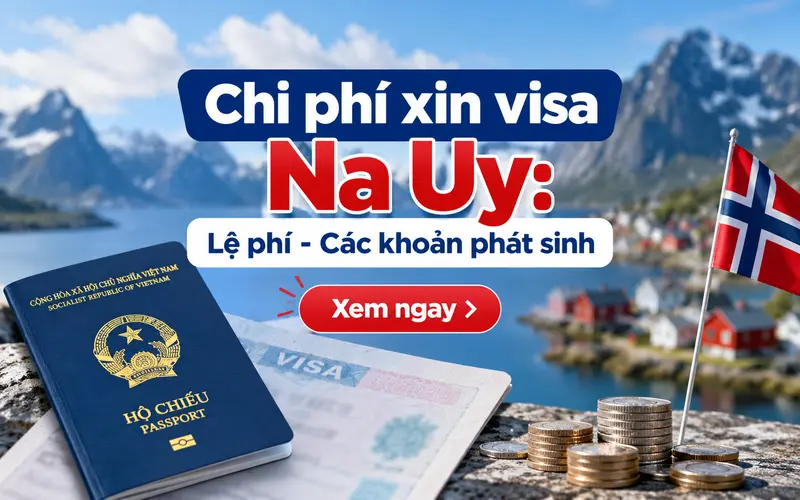 Chi phí xin visa Na Uy