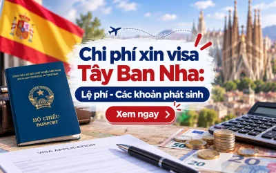 Chi phí xin visa Tây Ban Nha