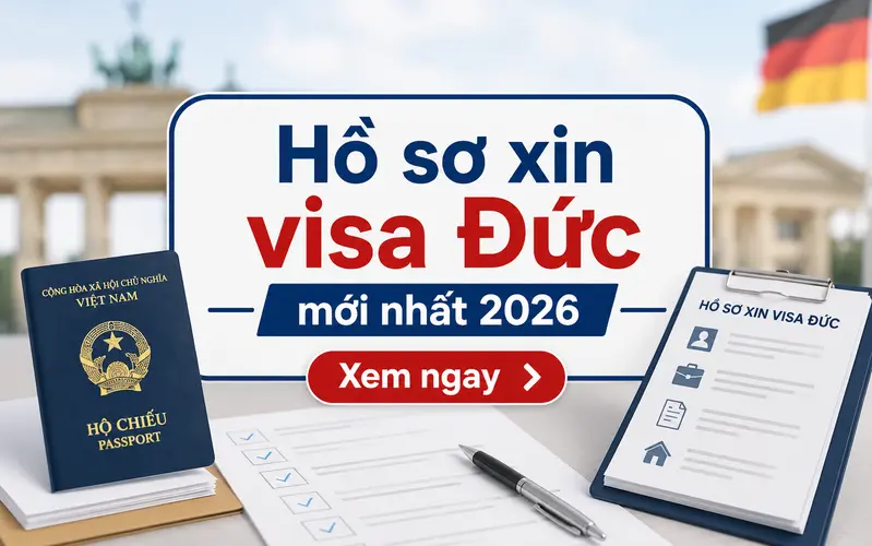 Hồ sơ xin visa Đức