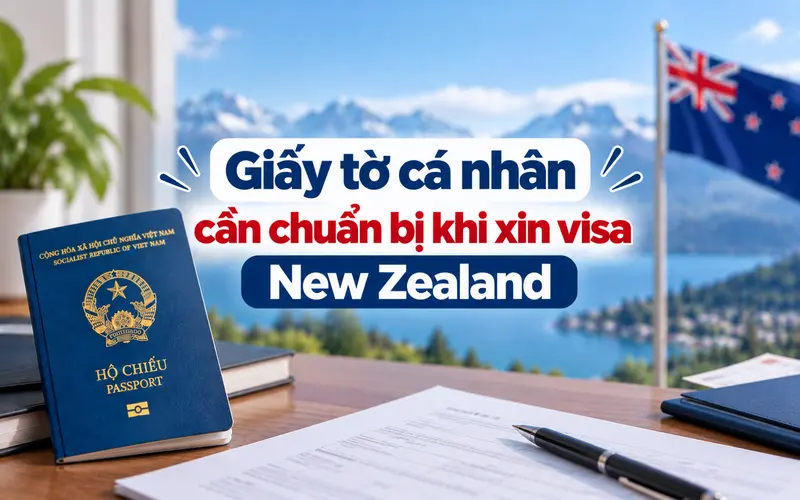 Tìm hiểu hồ sơ cá nhân khi xin visa New Zealand