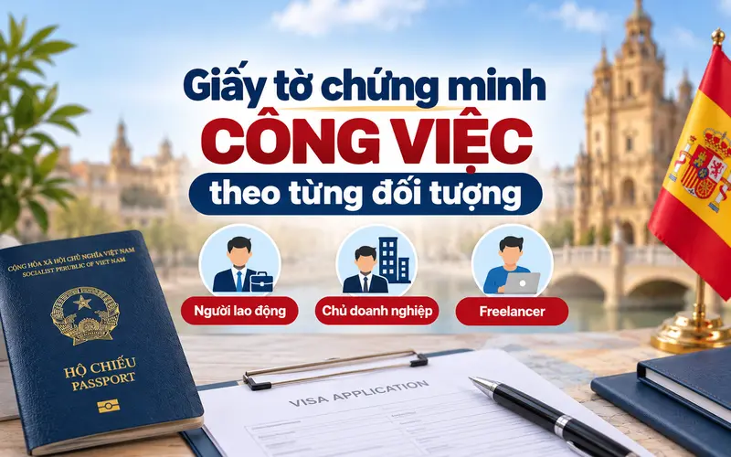 Hồ sơ chứng minh công việc và thu nhập theo từng đối tượng