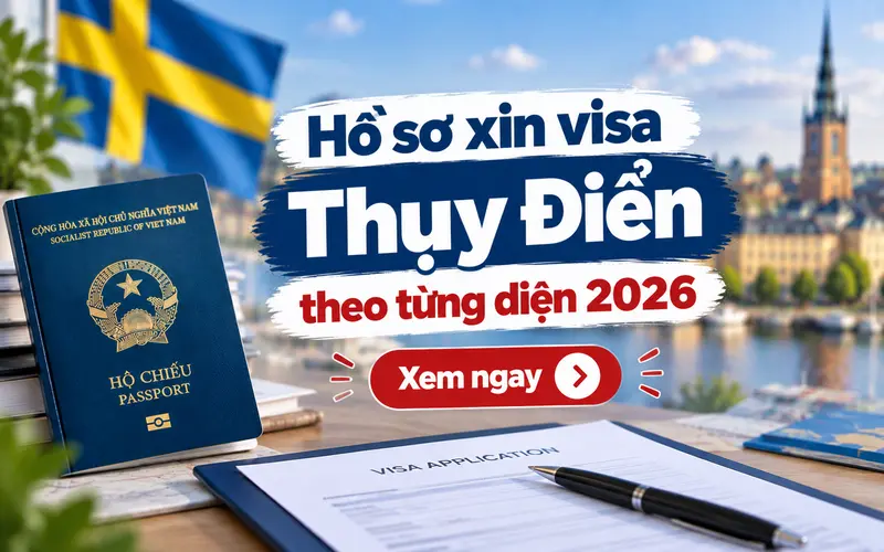 Hồ sơ xin visa Thụy Điển