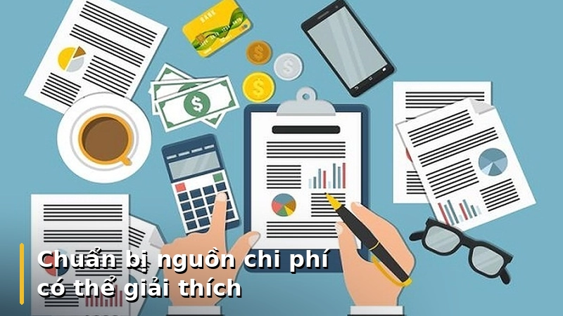 Chuẩn bị nguồn chi phí có thể giải thích