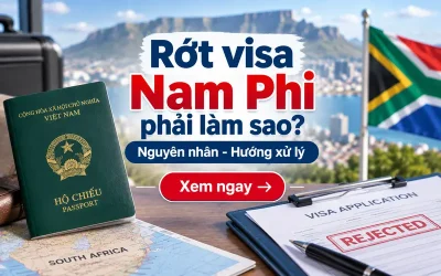 Rớt visa Nam Phi phải làm sao?
