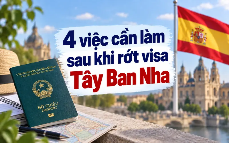 Các việc nên làm sau khi rớt visa Tây Ban Nha