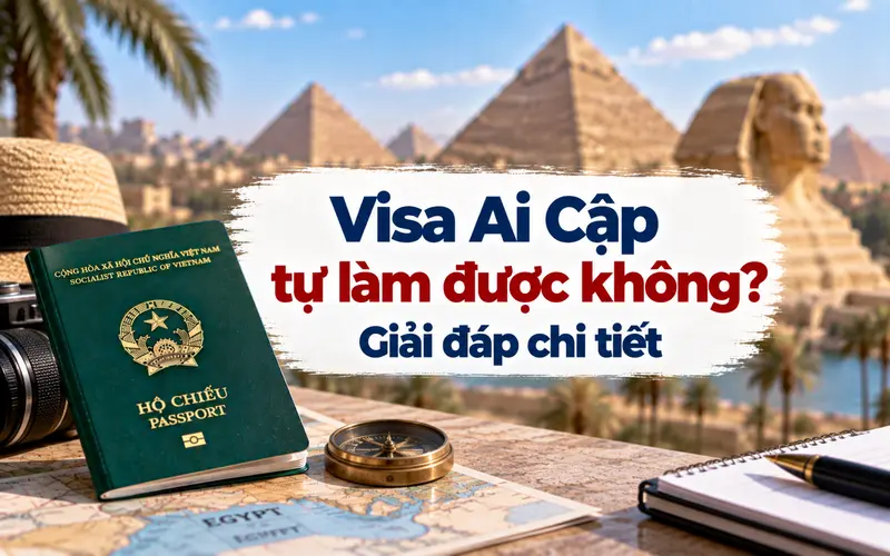 Tìm hiểu visa Ai Cập có tự làm được không