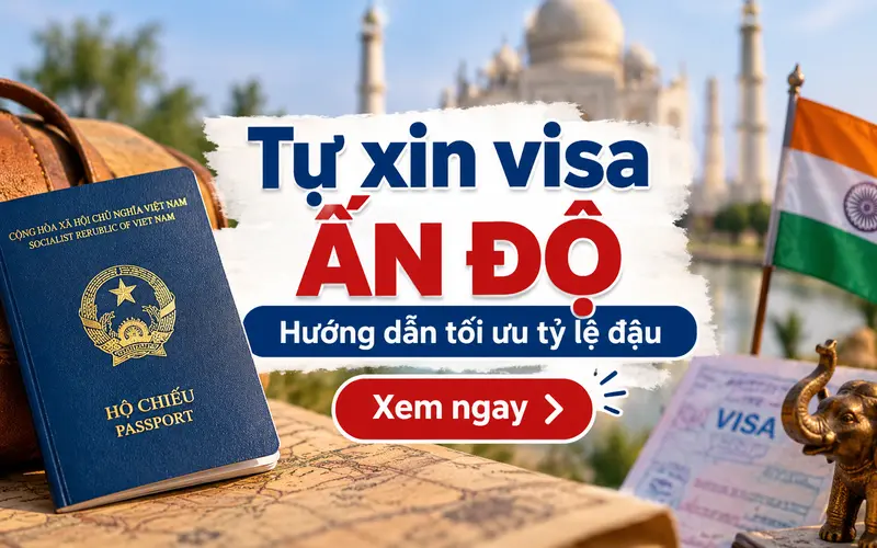 Tự xin visa Ấn Độ