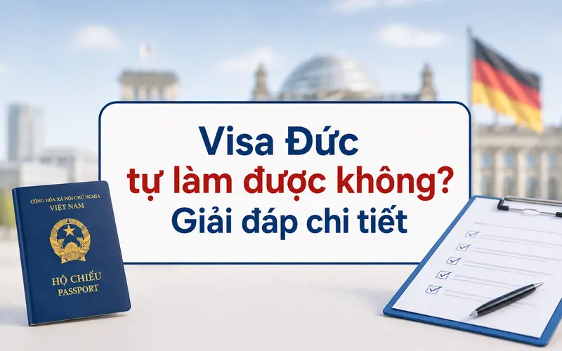 Tìm hiểu visa Đức có tự làm được không