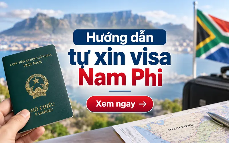 Tự xin visa Nam Phi