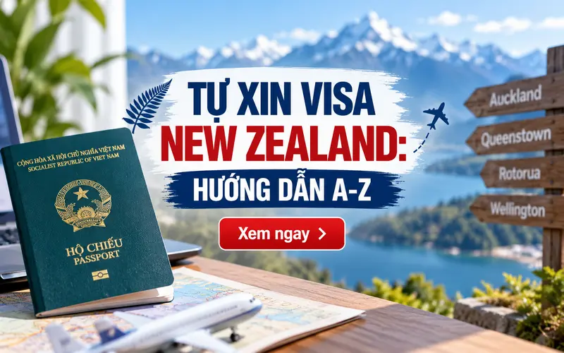 Tự xin visa New Zealand