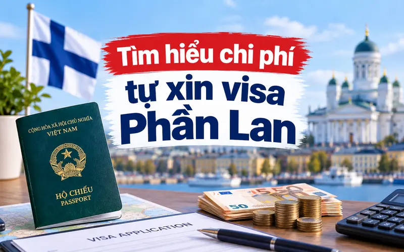Cập nhật chi phí khi tự xin visa Phần Lan