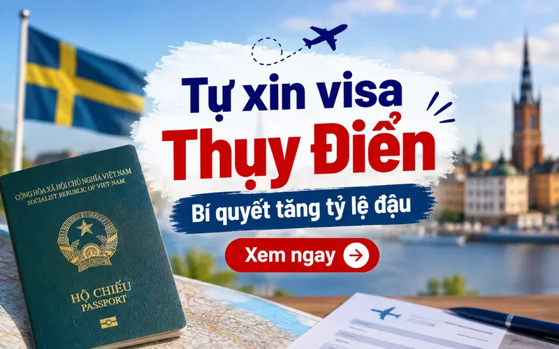Tự xin visa Thụy Điển