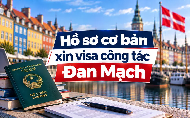 Hồ sơ cần chuẩn bị khi xin visa công tác Đan Mạch