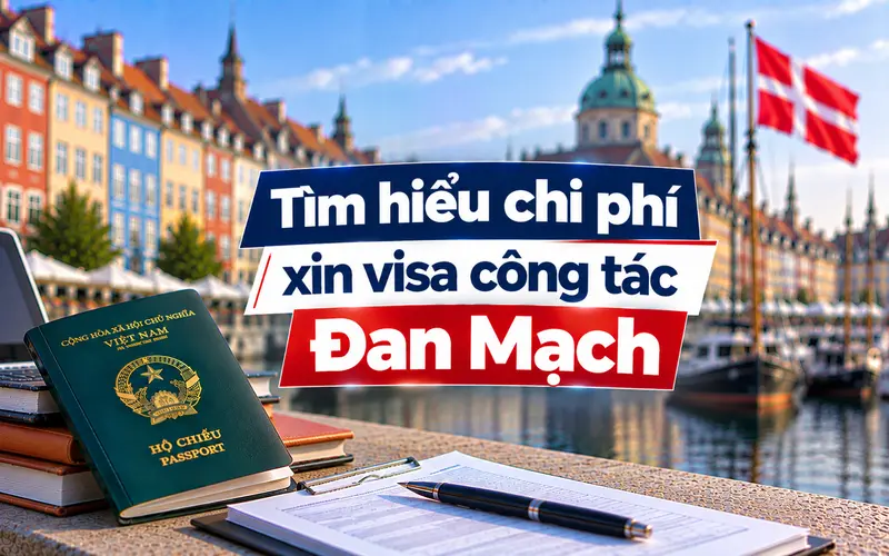 Cập nhật chi phí xin visa công tác Đan Mạch
