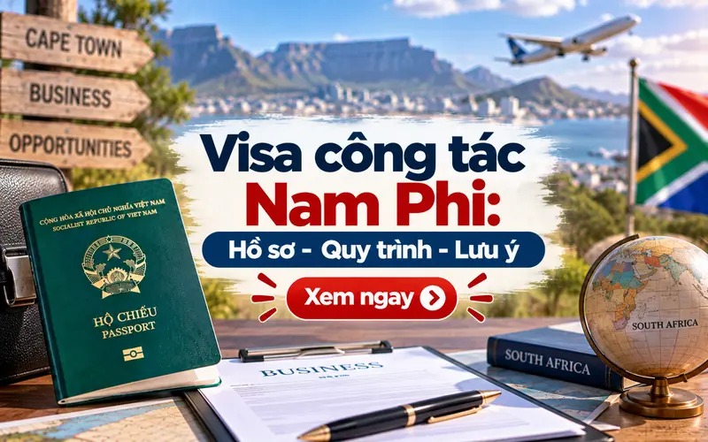 Visa công tác Nam Phi