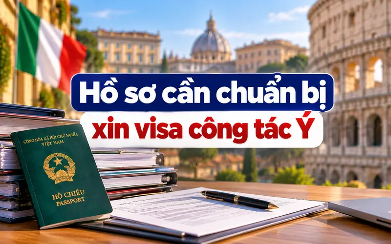 Hồ sơ cơ bản khi xin visa công tác Ý