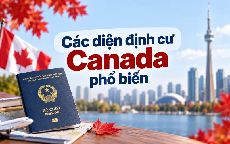 Các diện visa định cư Canada