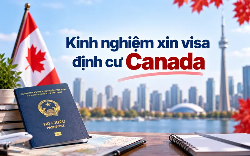 Kinh nghiệm xin visa định cư Canada hiệu quả