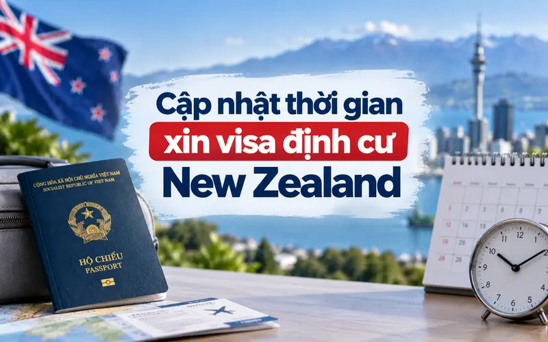 Thời gian xin visa định cư New Zealand