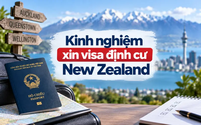 Kinh nghiệm xin visa định cư New Zealand hiệu quả
