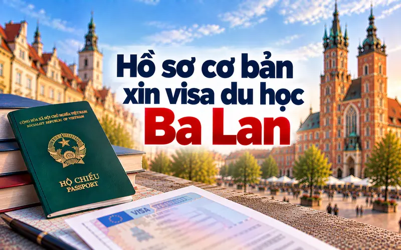 Hồ sơ cần chuẩn bị khi xin visa du học Ba Lan