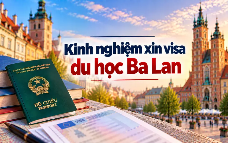 Kinh nghiệm xin visa du học Ba Lan hiệu quả