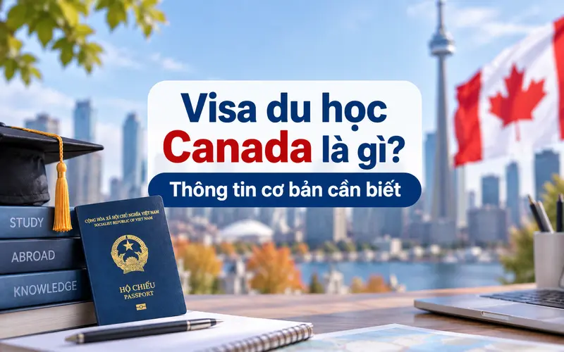 Thông tin cơ bản cần biết về visa du học Canada