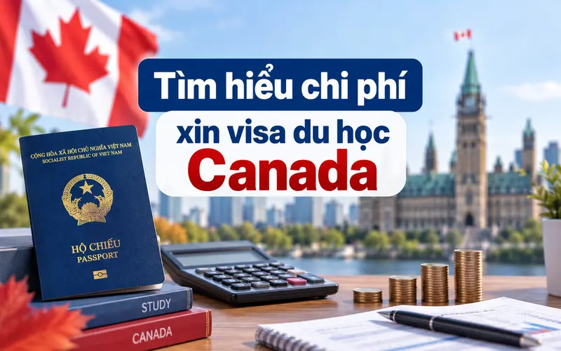 Cập nhật chi phí xin visa du học Canada