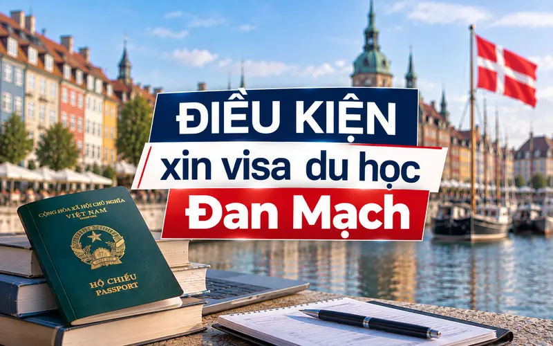 Cập nhật điều kiện xin visa du học Đan Mạch