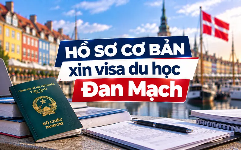 Hồ sơ cần chuẩn bị khi xin visa du học Đan Mạch