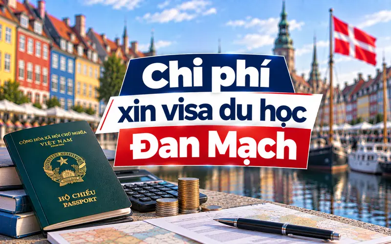 Tìm hiểu chi phí xin visa du học Đan Mạch