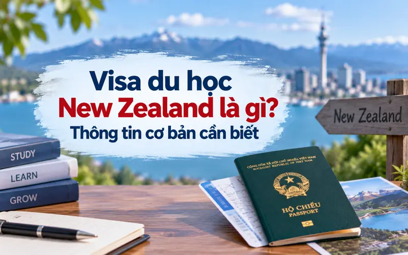 Thông tin cơ bản về visa du học New Zealand