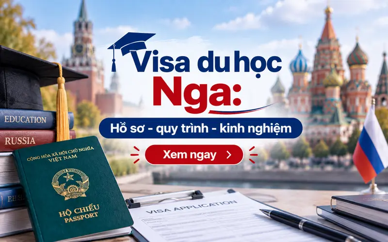 Visa du học Nga