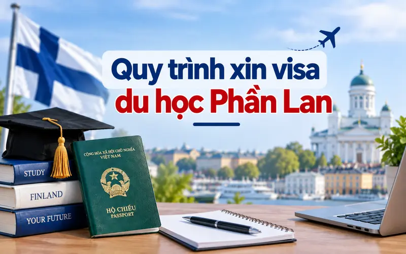 Hướng dẫn các bước xin visa du học Phần Lan