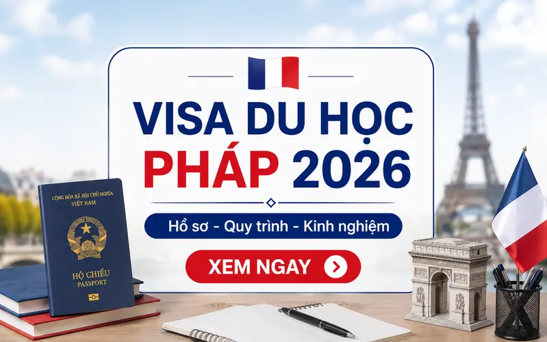 Visa du học Pháp
