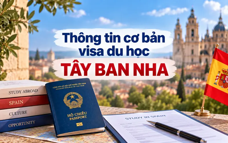 Thông tin tổng quan về visa du học Tây Ban Nha