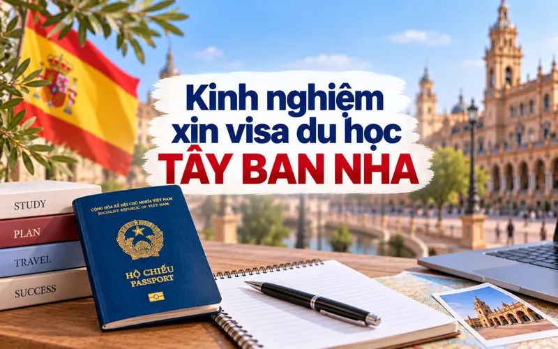 Kinh nghiệm xin visa du học Tây Ban Nha hiệu quả