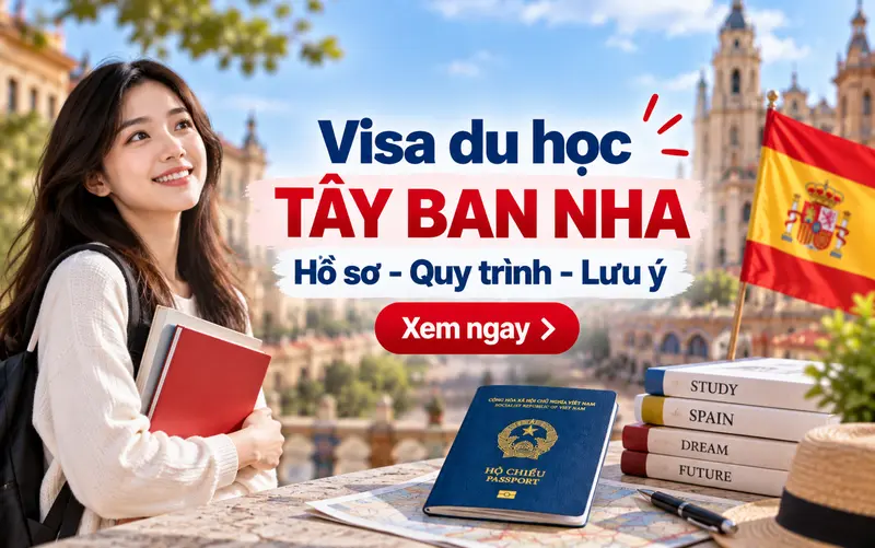 Visa du học Tây Ban Nha